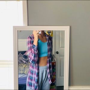 soft oversized flannel